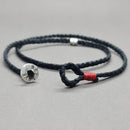 Sterling Silver Cord Bracelet