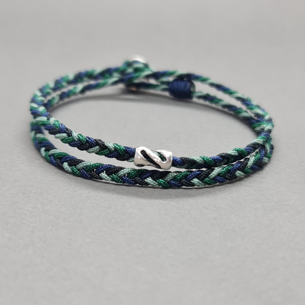 Sterling Silver Cord Bracelet