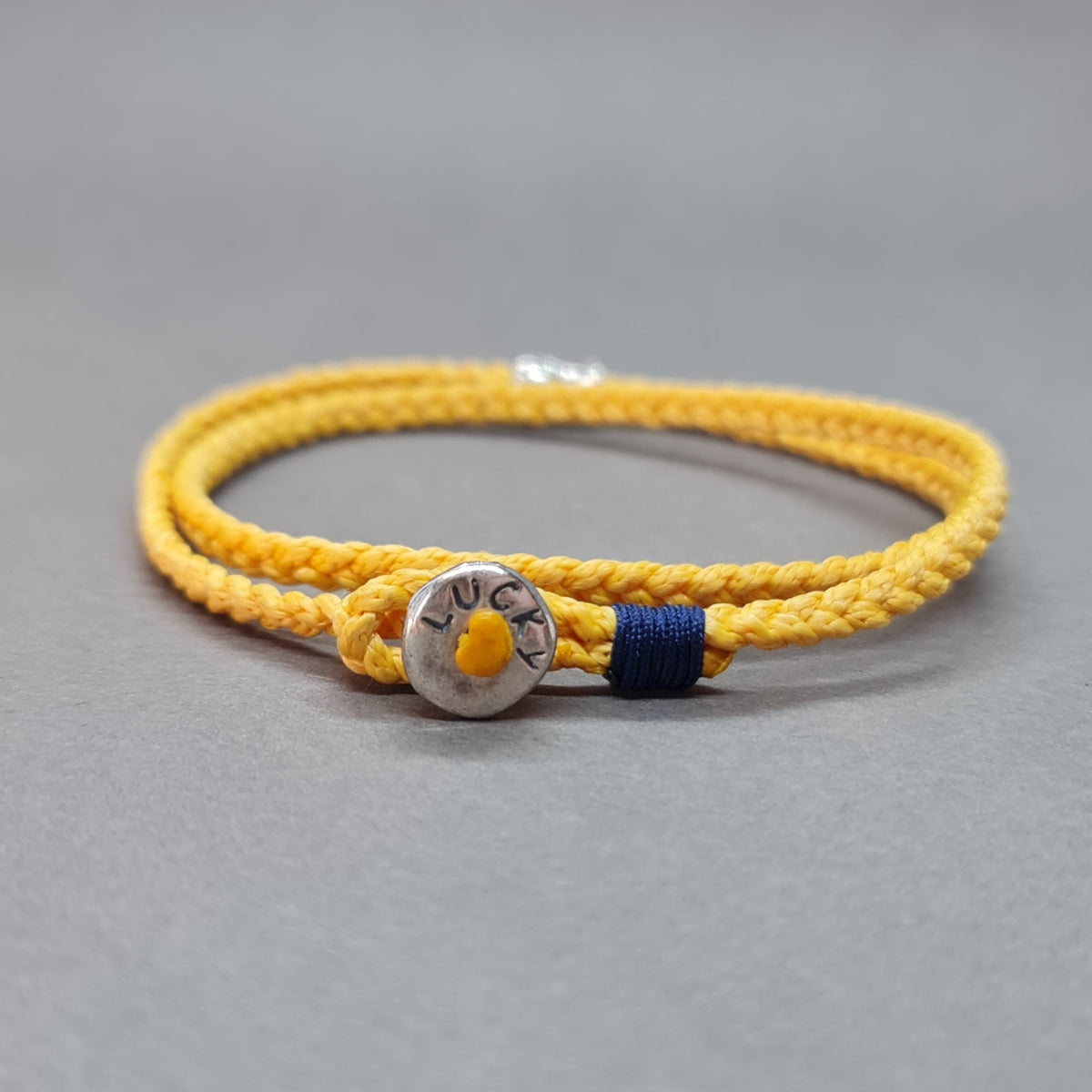 Sterling Silver Cord Bracelet