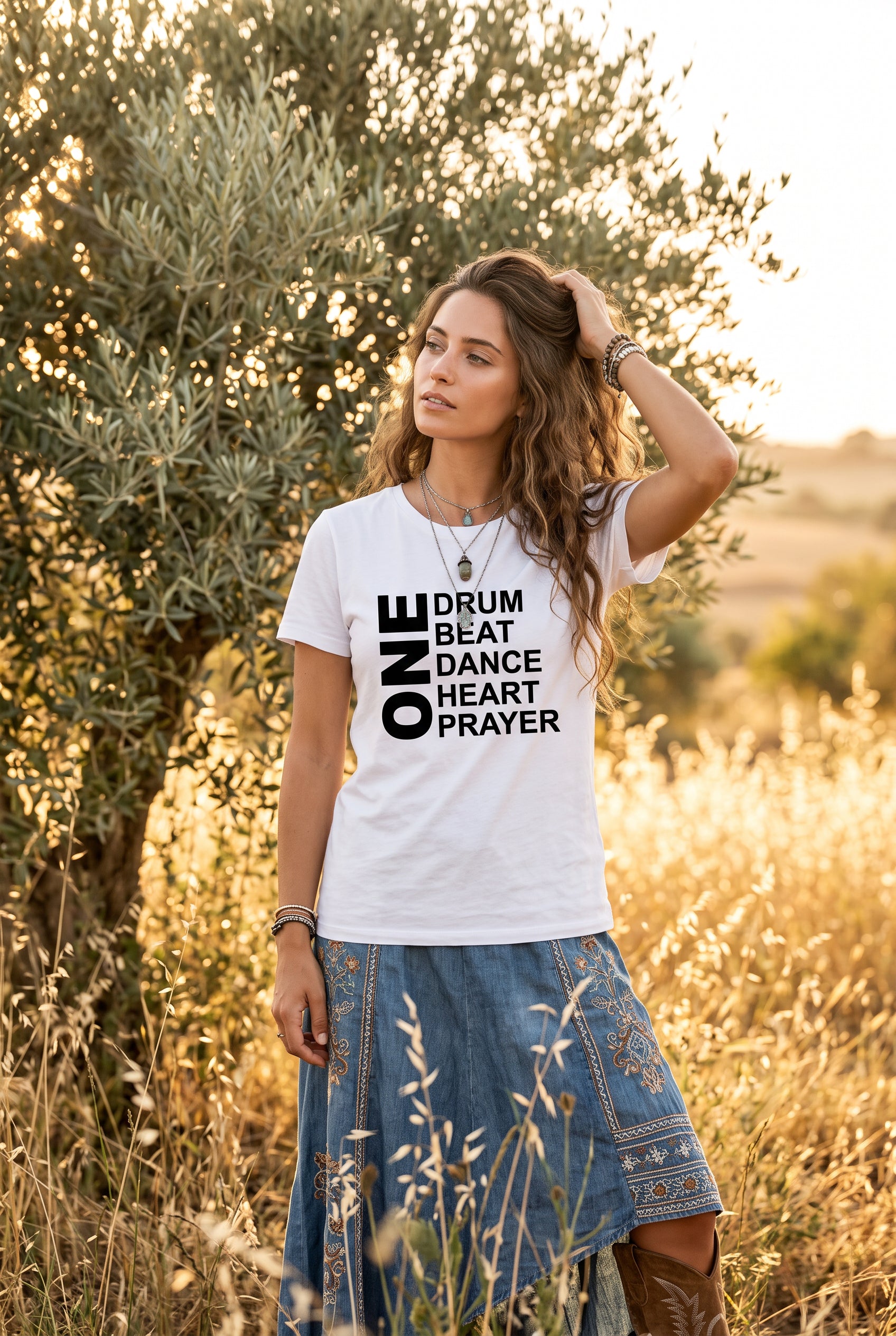 One Drum. One Beat. One Dance. One Heart. One Prayer. Tee · 2019 Dance