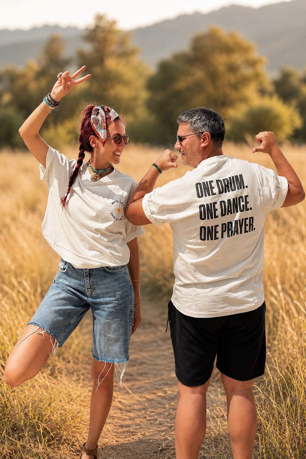 One Drum. One Dance. One Prayer. Oversize T-Shirt · 2025 Dance