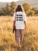 One Drum. One Dance. One Prayer. Oversize T-Shirt · 2025 Dance
